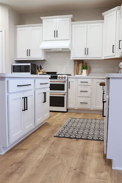 black white shaker cabinets